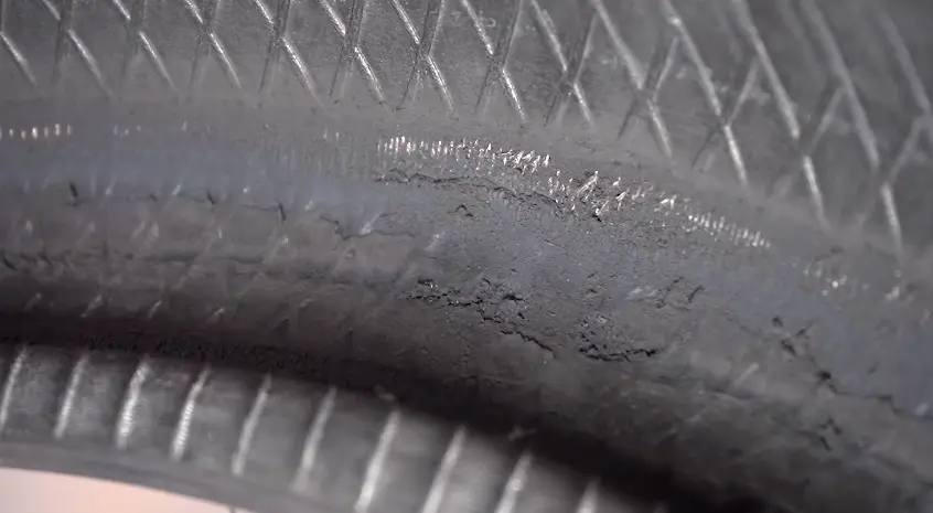 how close to the sidewall can a tire be repaired